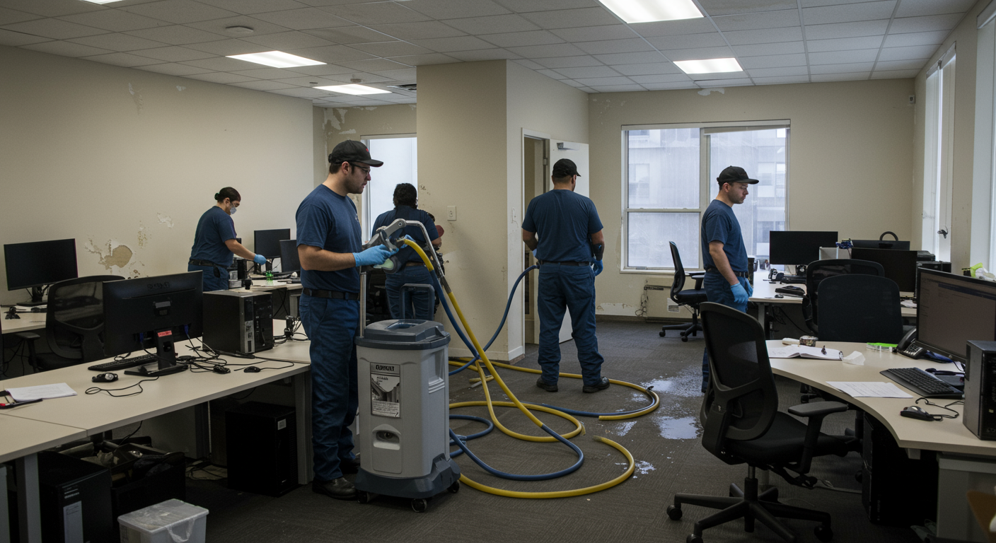 Residential Water Cleanup in Action