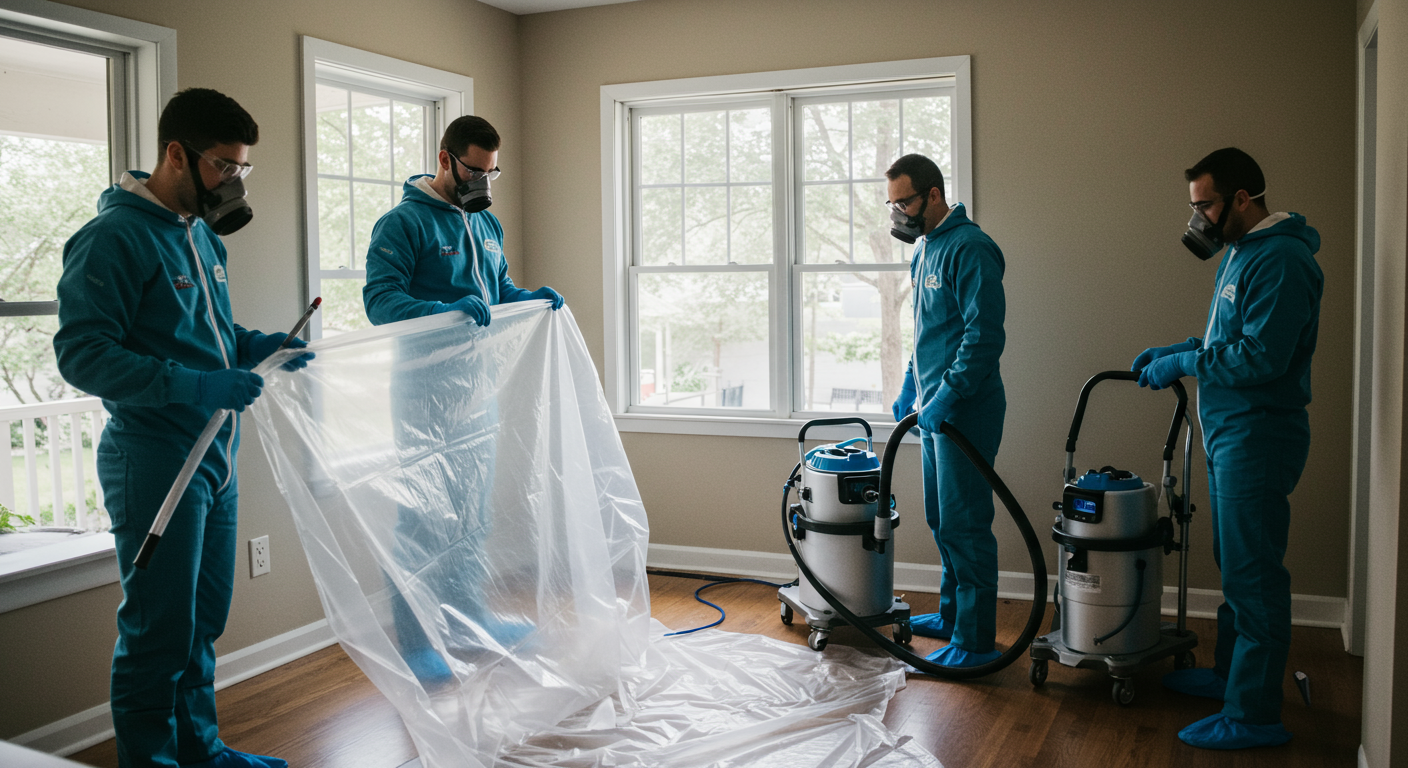 Before-and-After Mold Remediation