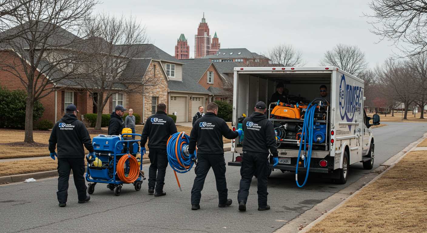 Emergency Water Cleanup in Action