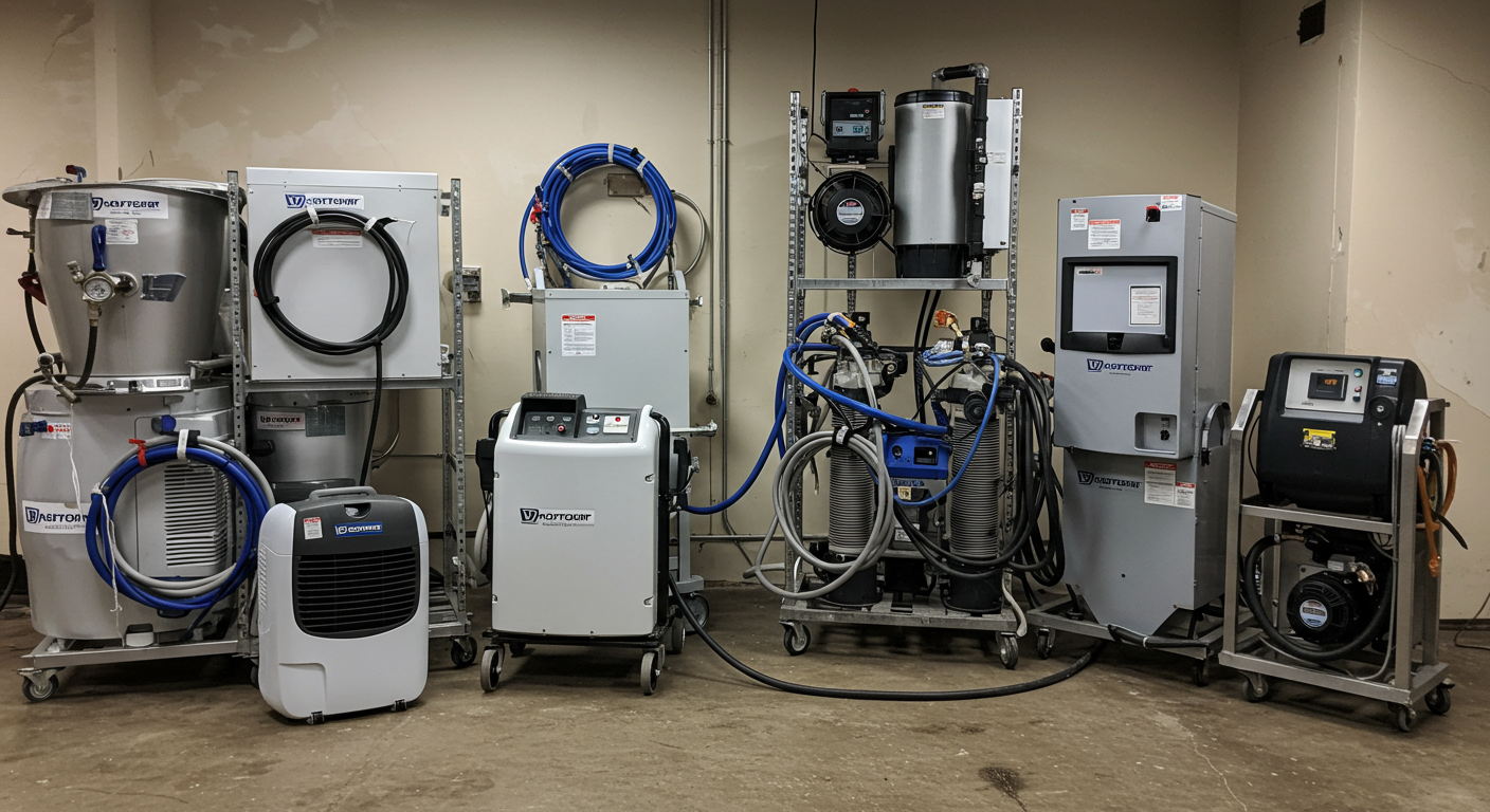 Water Cleanup Equipment in Tulsa