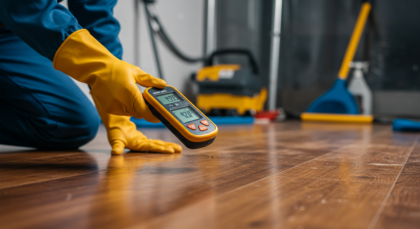 Professional Water Cleanup Technician