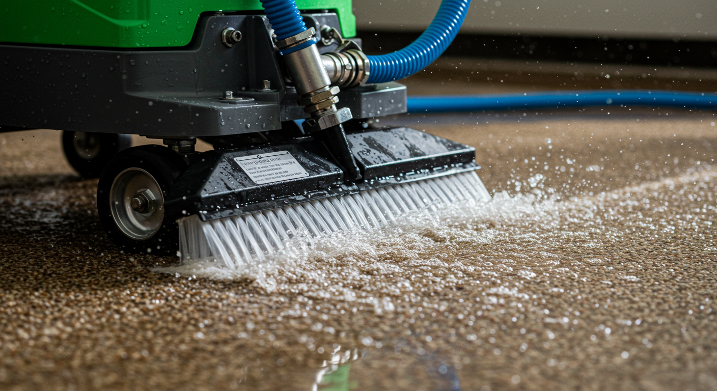Professional Water Cleanup Team in Action